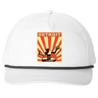 Detroit Vintage Spirit Of Detroit Snapback Five-Panel Rope Hat