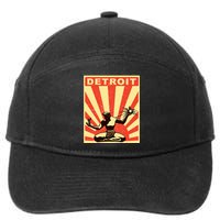 Detroit Vintage Spirit Of Detroit 7-Panel Snapback Hat