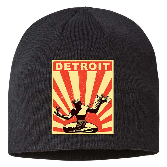 Detroit Vintage Spirit Of Detroit Sustainable Beanie