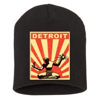 Detroit Vintage Spirit Of Detroit Short Acrylic Beanie