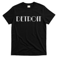 Detroit Vintage Style Simple Logo T-Shirt