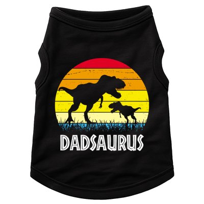 Dadsaurus Vintage Sunset Doggie Tank