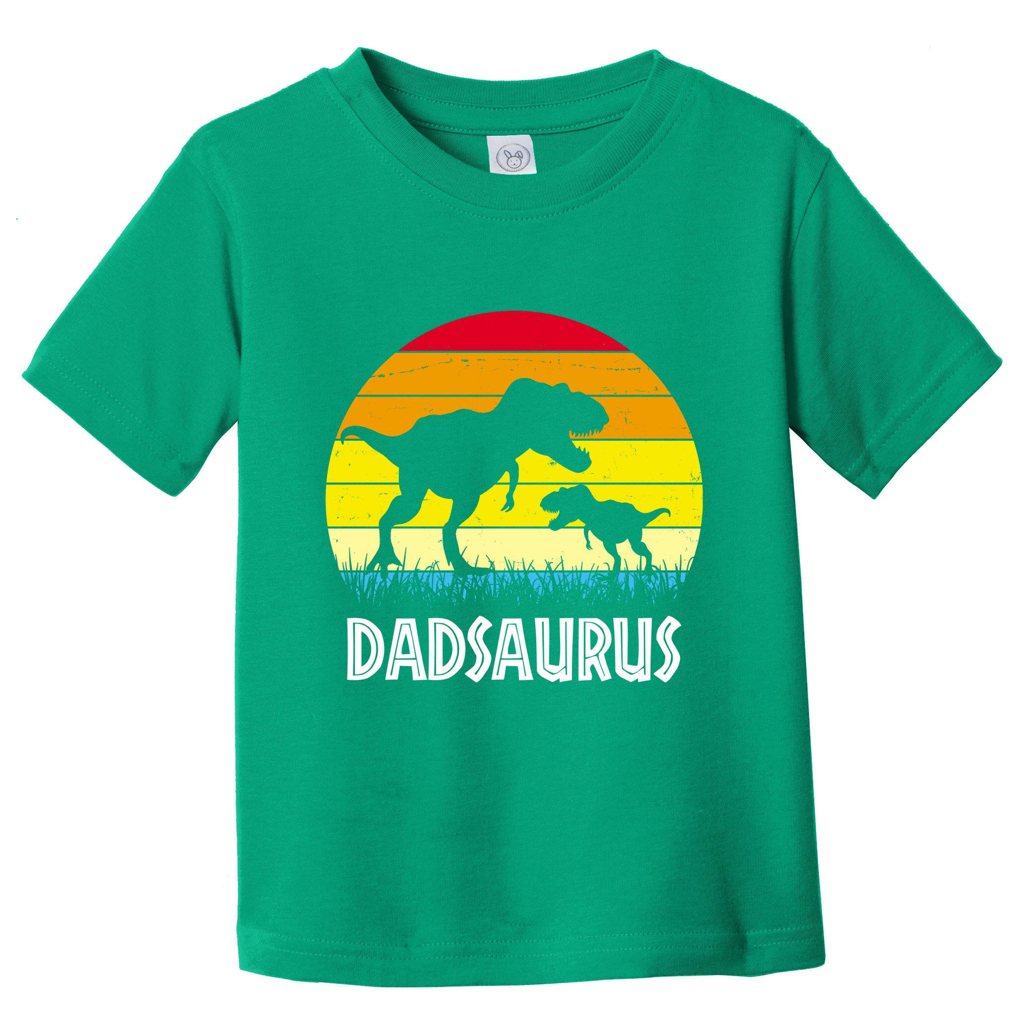 Dadsaurus Vintage Sunset Toddler T-Shirt