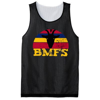 Distressed Vintage Sunset Billy Strings Goat Mesh Reversible Basketball Jersey Tank