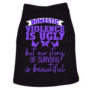 Domestic Violence Survivor Domestic Abuse Awareness Doggie Tank