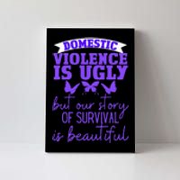 Domestic Violence Survivor Domestic Abuse Awareness Canvas