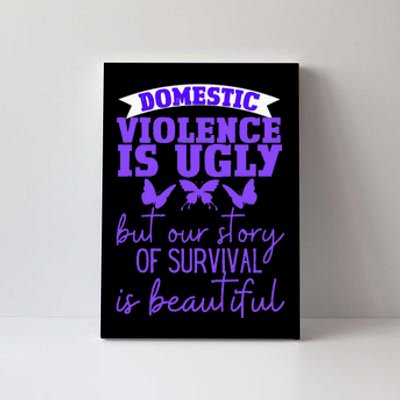 Domestic Violence Survivor Domestic Abuse Awareness Canvas