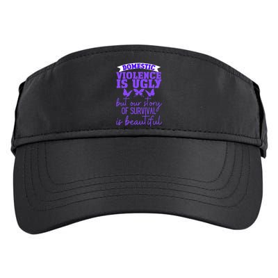 Domestic Violence Survivor Domestic Abuse Awareness Adult Drive Performance Visor