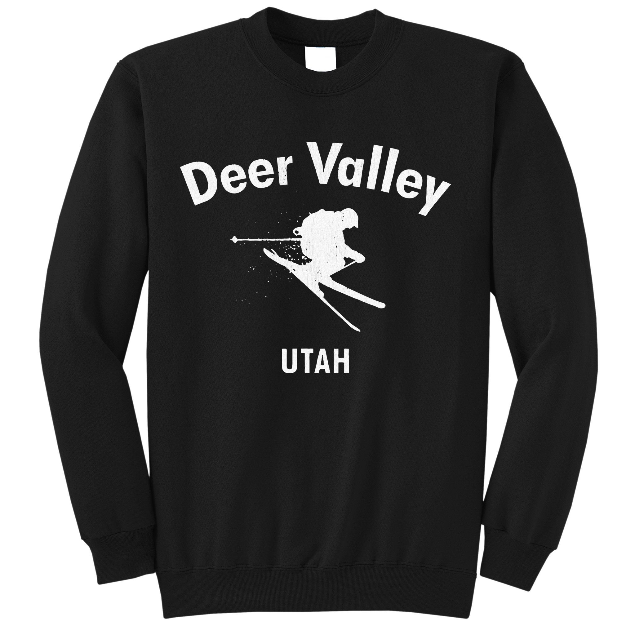 Deer Valley Skiing Tee Utah Ski Sweatshirt