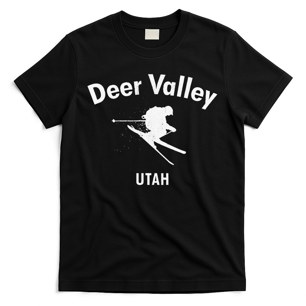 Deer Valley Skiing Tee Utah Ski T-Shirt