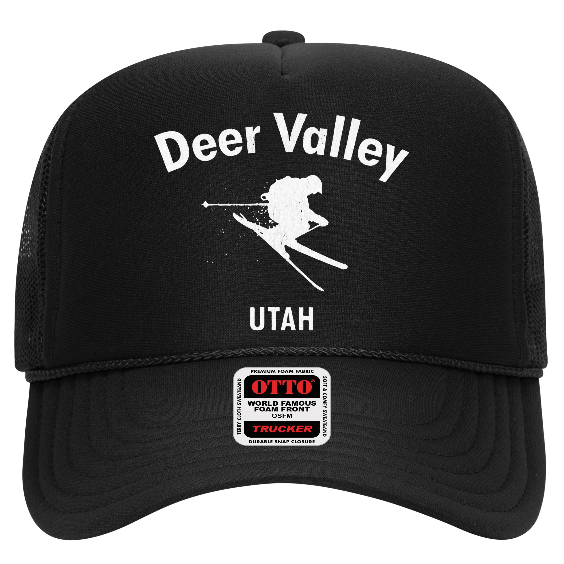 Deer Valley Skiing Tee Utah Ski Hat