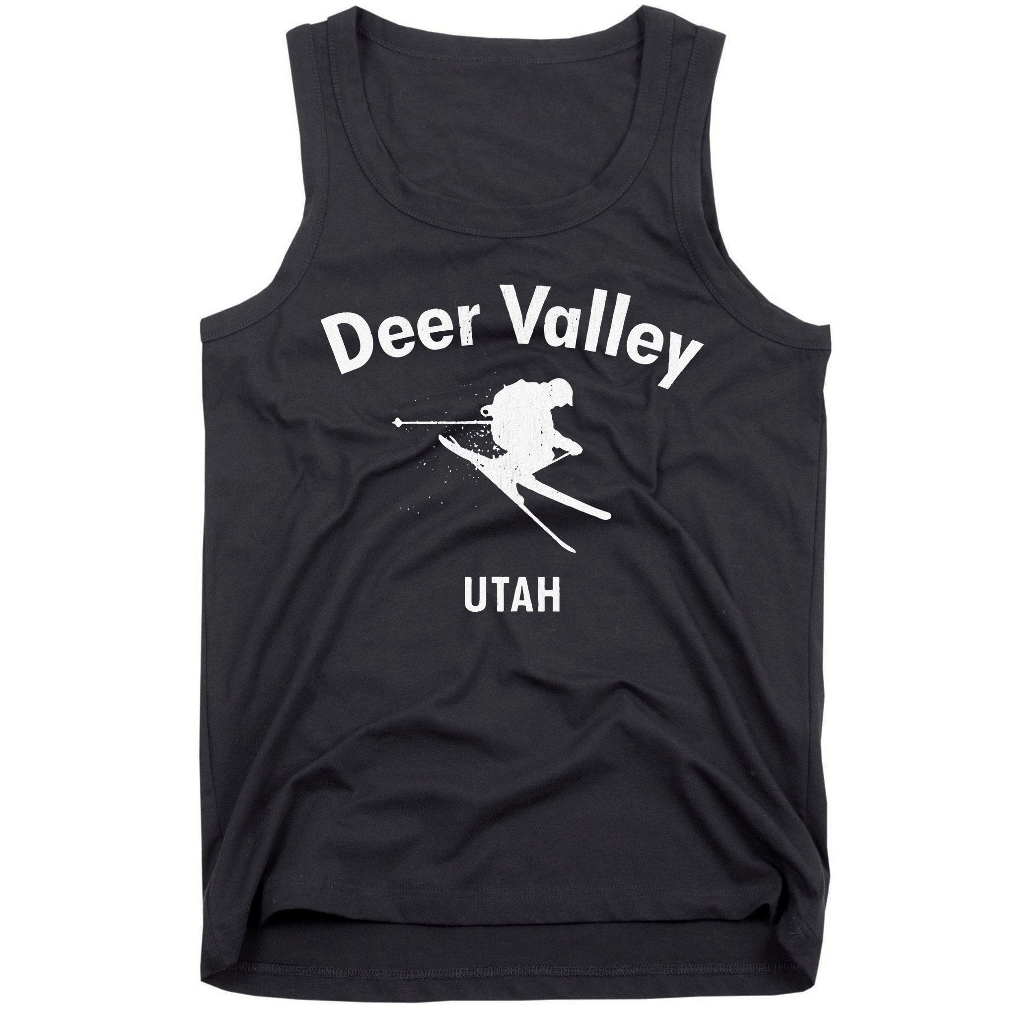 Deer Valley Skiing Tee Utah Ski Tank Top