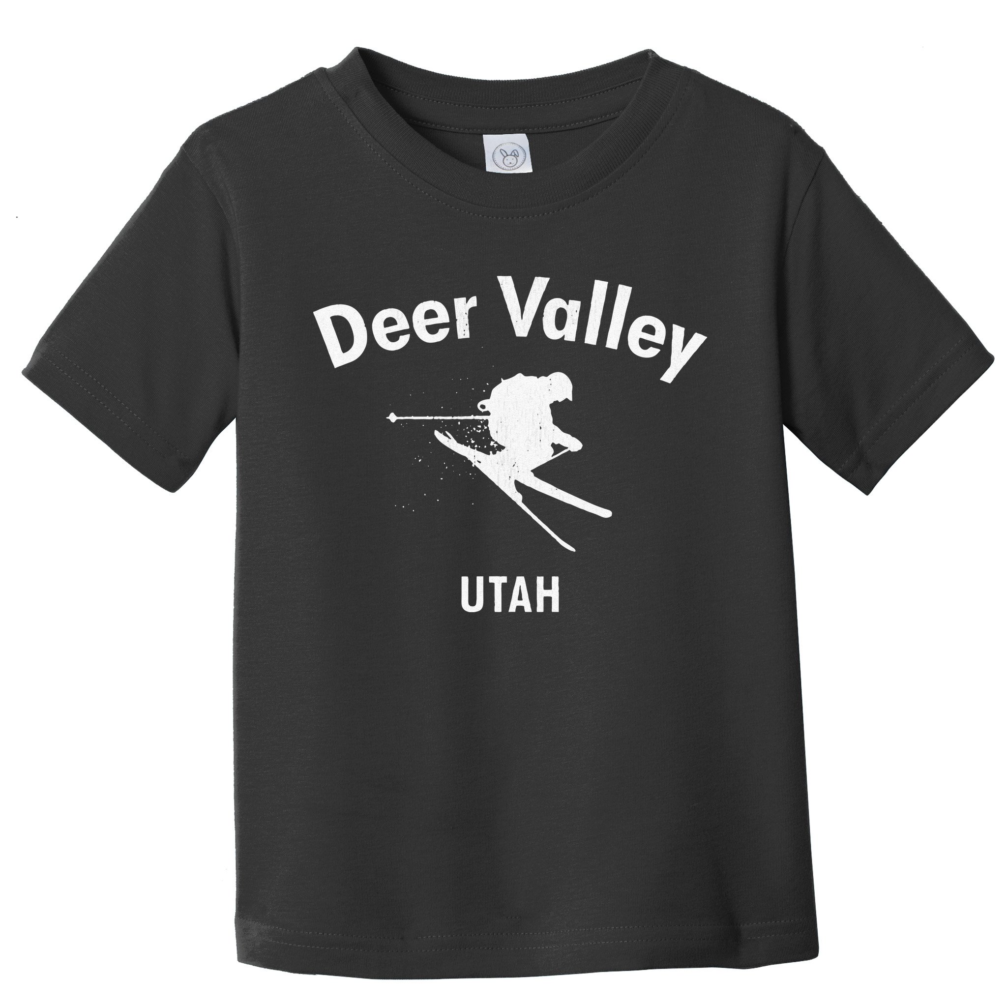 Deer Valley Skiing Tee Utah Ski Toddler T-Shirt