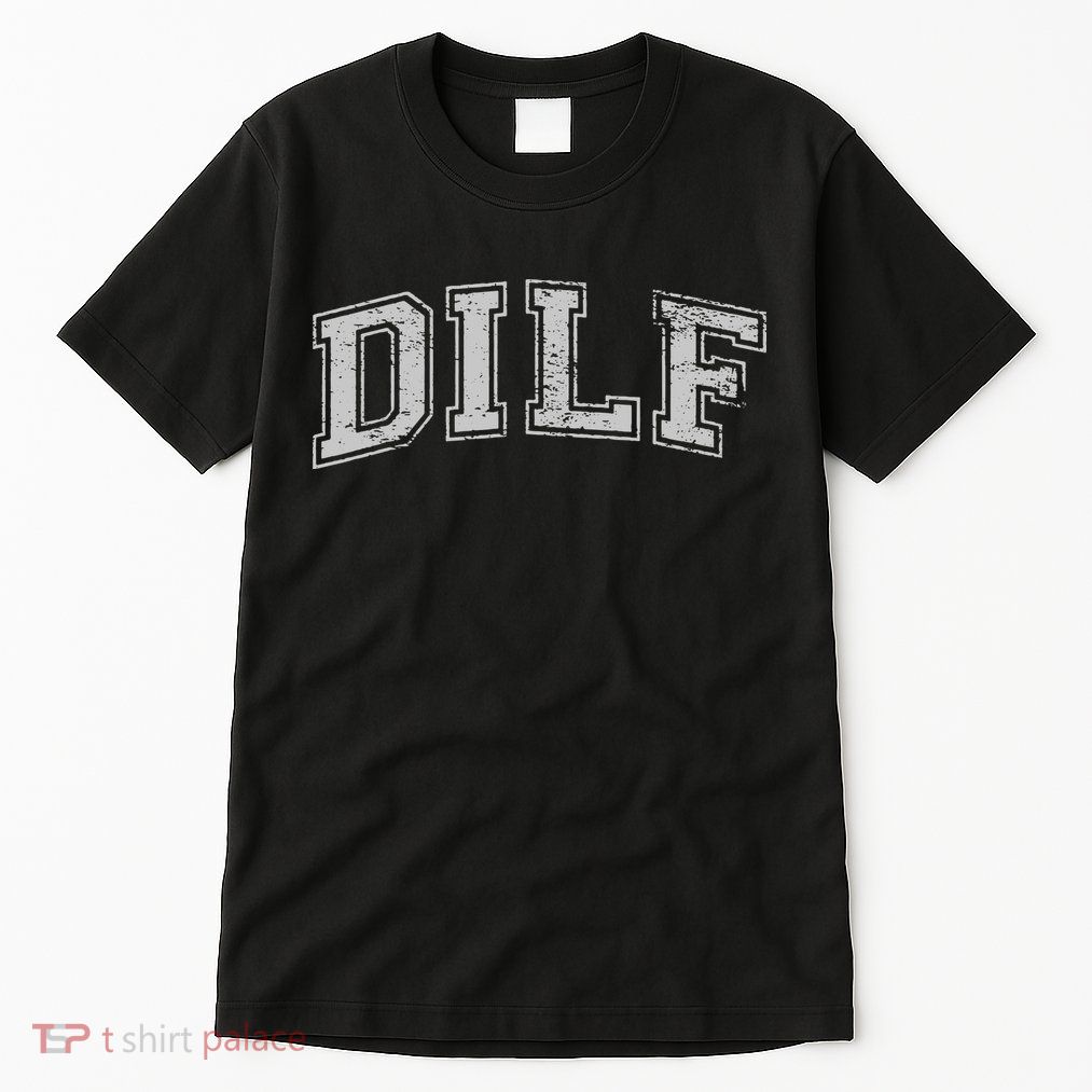 DILF VARSITY STYLE DAD OLDER MORE MATURE MEN Tall T-Shirt
