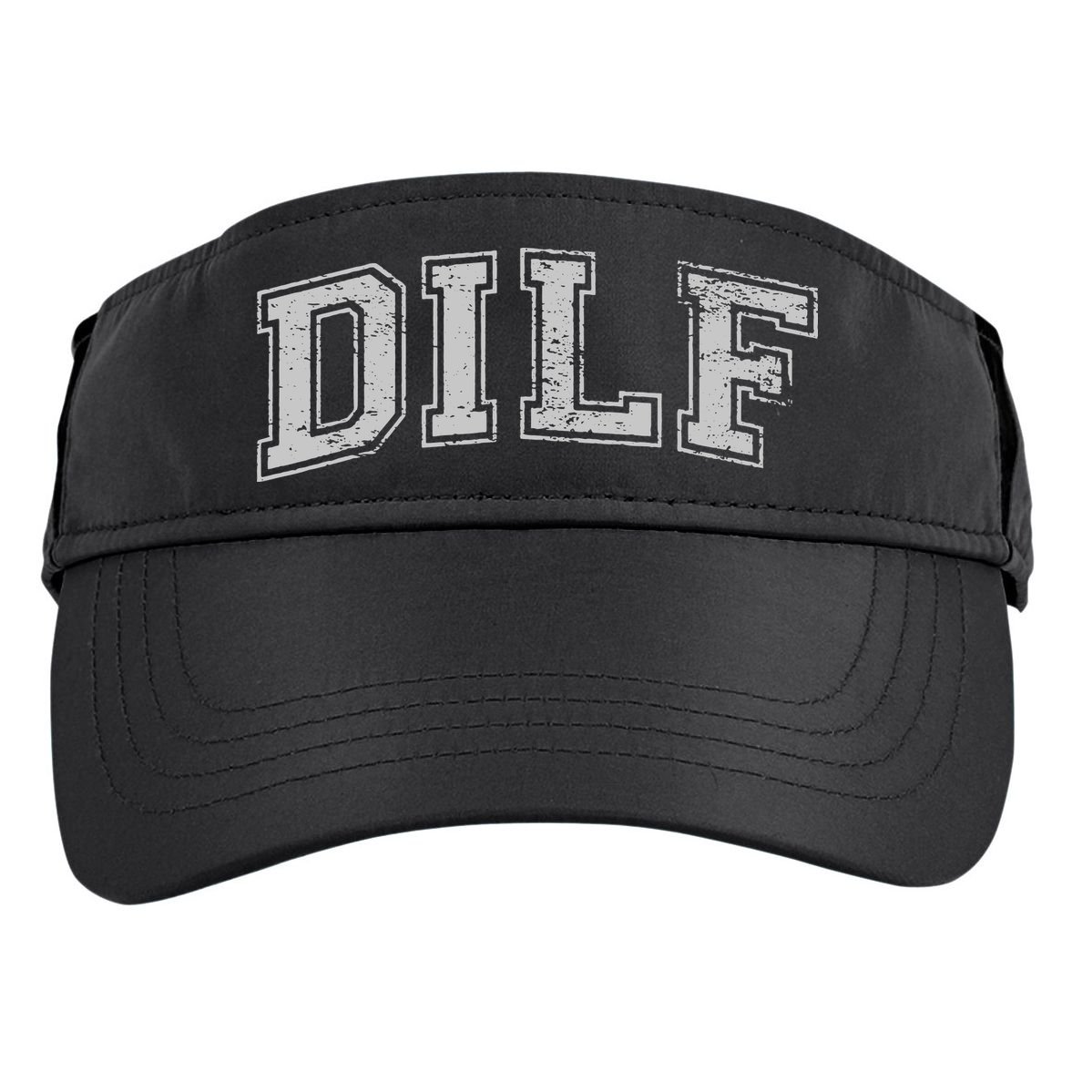 DILF VARSITY STYLE DAD OLDER MORE MATURE MEN Adult Drive Performance Visor