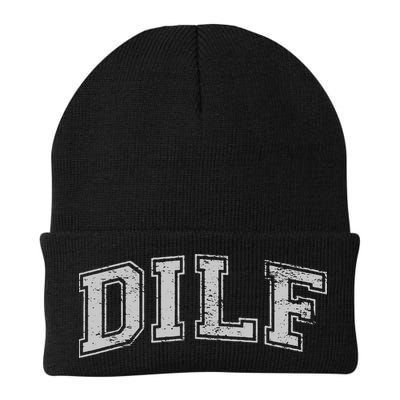 DILF VARSITY STYLE DAD OLDER MORE MATURE MEN Beanie