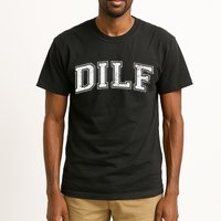 Dilf Varsity Style Dad Older More Mature Tall T-Shirt