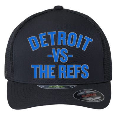 Detroit Vs The Refs Flexfit Unipanel Trucker Cap