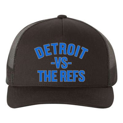 Detroit Vs The Refs Yupoong Adult 5-Panel Trucker Hat