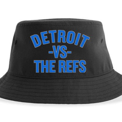 Detroit Vs The Refs Sustainable Bucket Hat