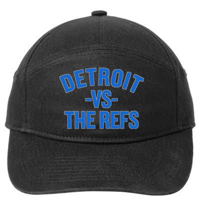 Detroit Vs The Refs 7-Panel Snapback Hat