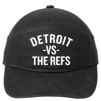 Detroit Vs The Refs 7-Panel Snapback Hat