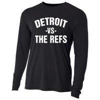 Detroit Vs The Refs Cooling Performance Long Sleeve Crew