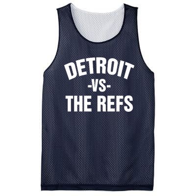 Detroit Vs The Refs Mesh Reversible Basketball Jersey Tank