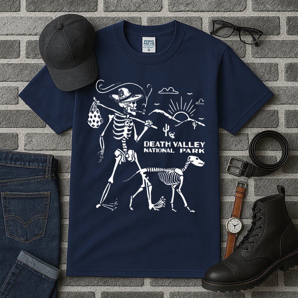 Death Valley T Shirt National Park Shirt Hiking Tall T-Shirt