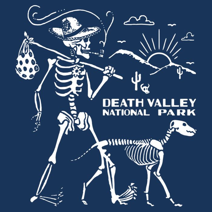 Death Valley T Shirt National Park Shirt Hiking Flat Bill Trucker Hat