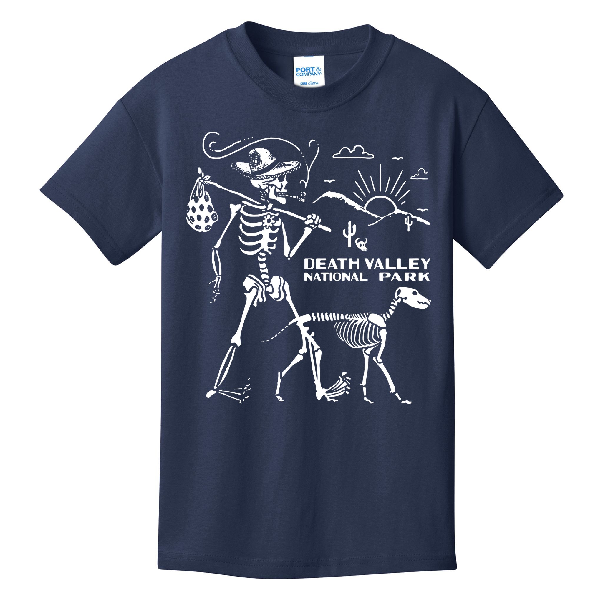 Death Valley T Shirt National Park Shirt Hiking Kids T-Shirt