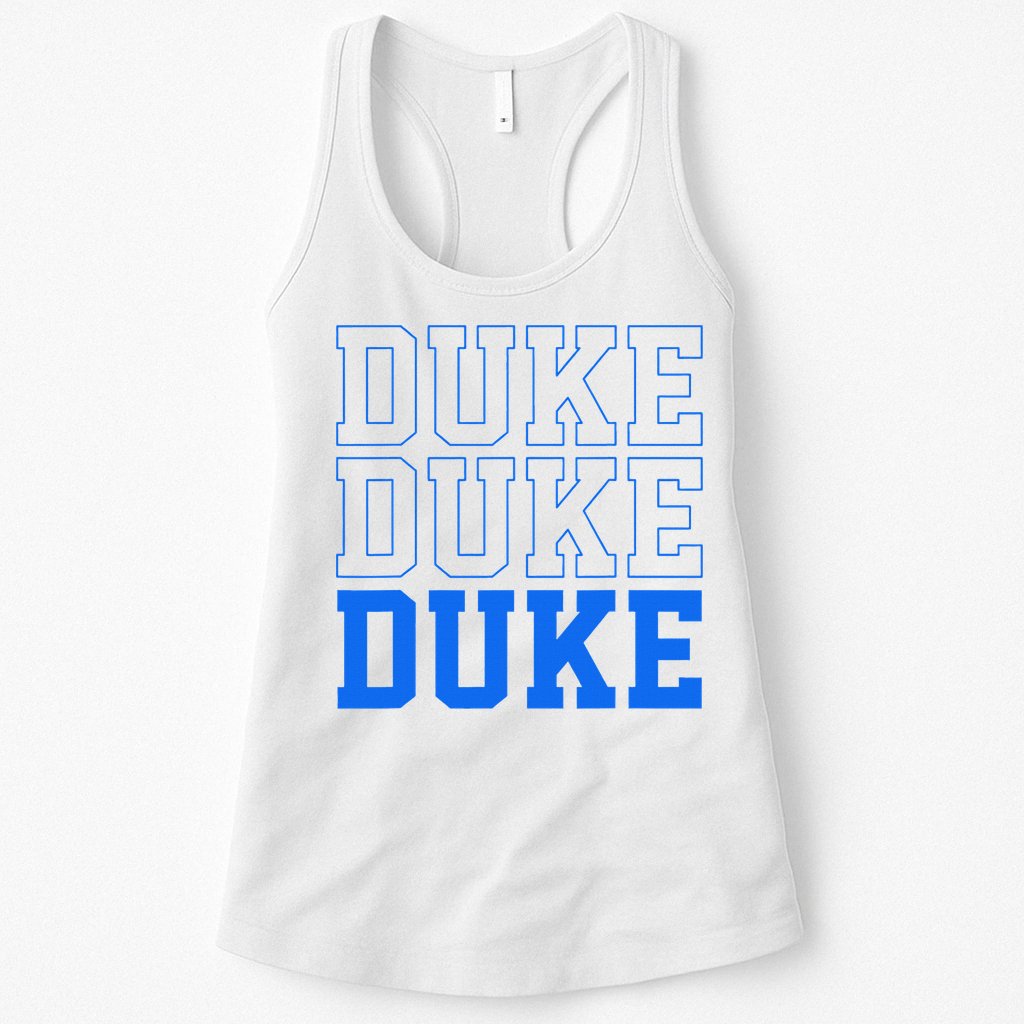 Duke Vintage T Shirt Womens Tank Top