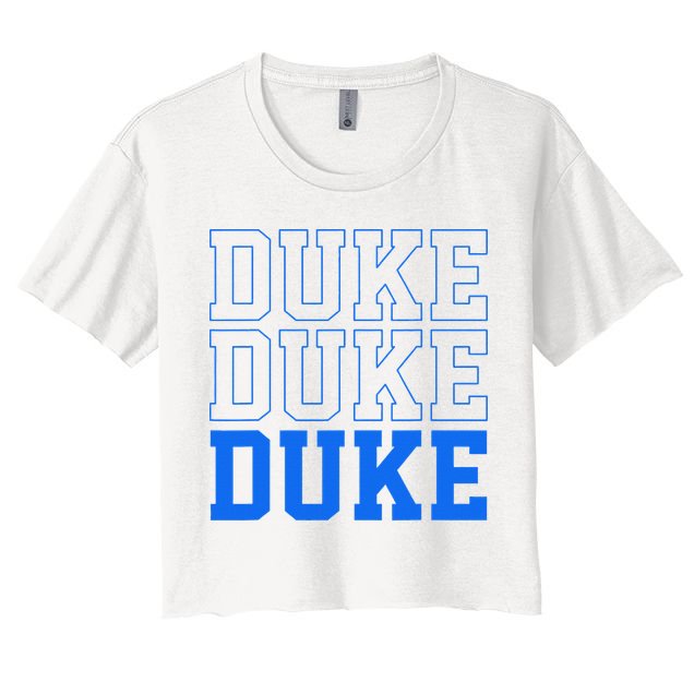 Duke Vintage T Shirt Crop Top