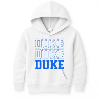 Duke Vintage T Shirt Kids Hoodie