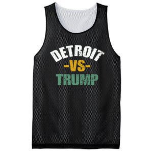 Detroit Vs Trump 2024 Election Antitrump Vote For Kamala Mesh Reversible Basketball Jersey Tank