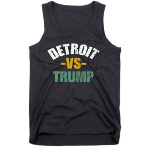 Detroit Vs Trump 2024 Election Antitrump Vote For Kamala Tank Top