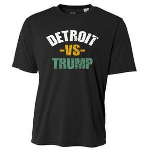 Detroit Vs Trump 2024 Election Anti Trump Vote For Kamala Cooling Performance Crew T-Shirt