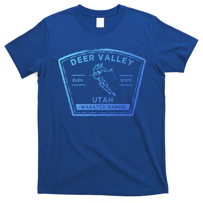 Deer Valley Utah Snow Skiing Gift T-Shirt