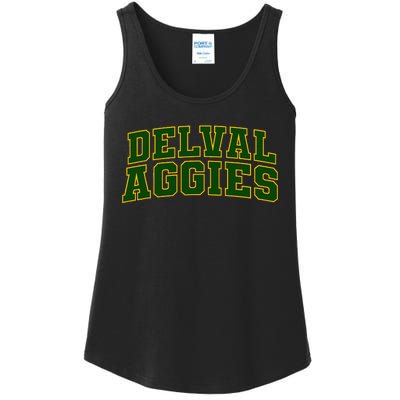 Delaware Valley University Aggies Arch01 Ladies Essential Tank