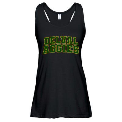 Delaware Valley University Aggies Arch01 Ladies Essential Flowy Tank