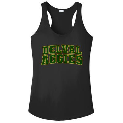 Delaware Valley University Aggies Arch01 Ladies PosiCharge Competitor Racerback Tank