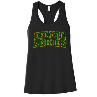 Delaware Valley University Aggies Arch01 Women's Racerback Tank