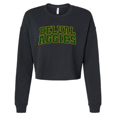 Delaware Valley University Aggies Arch01 Cropped Pullover Crew