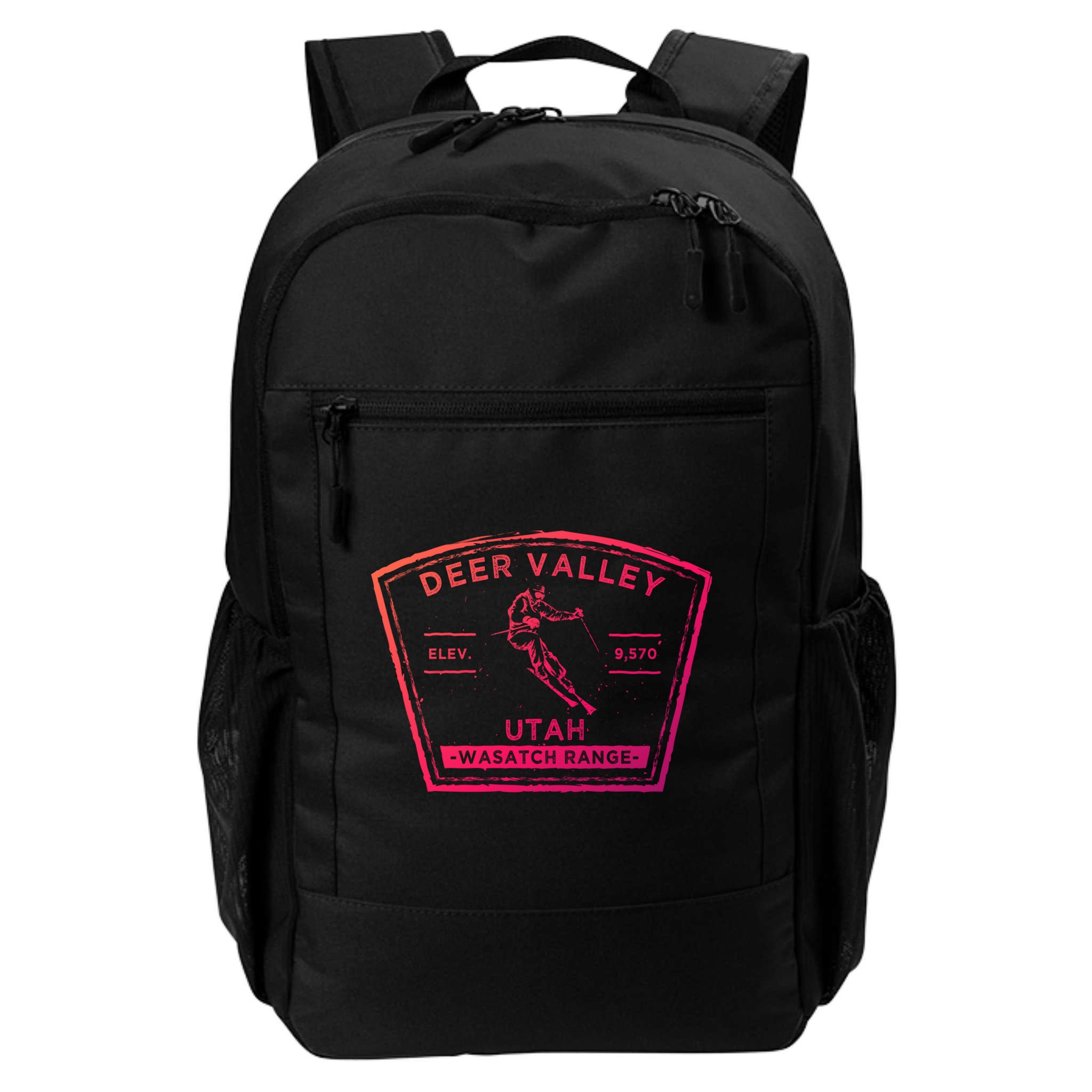 Deer Valley Utah Snow Skiing Gift Backpack