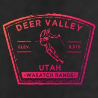 Deer Valley Utah Snow Skiing Gift Beanie
