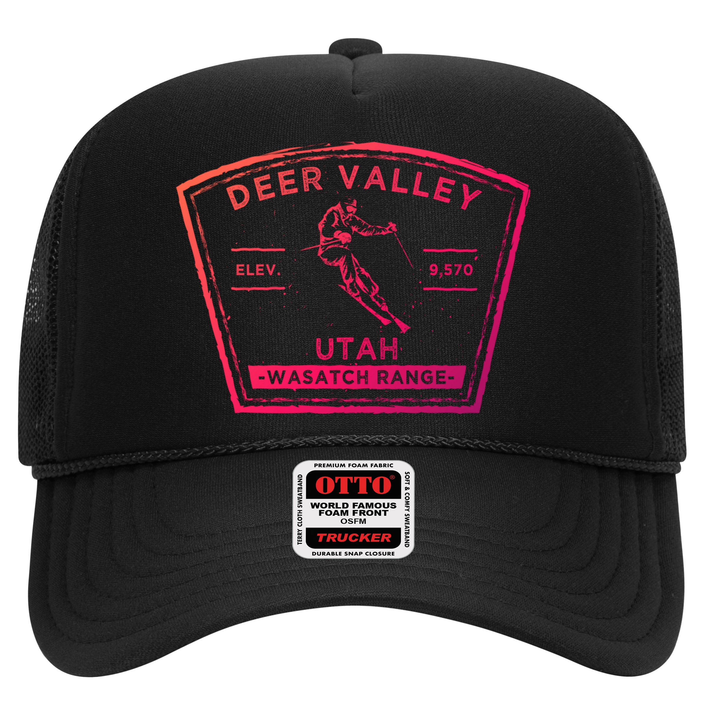 Deer Valley Utah Snow Skiing Gift Hat