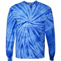 Deer Valley Utah Snow Skiing Gift Tie-Dye Long Sleeve Shirt