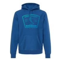 Deer Valley Utah Snow Skiing Gift Premium Hoodie