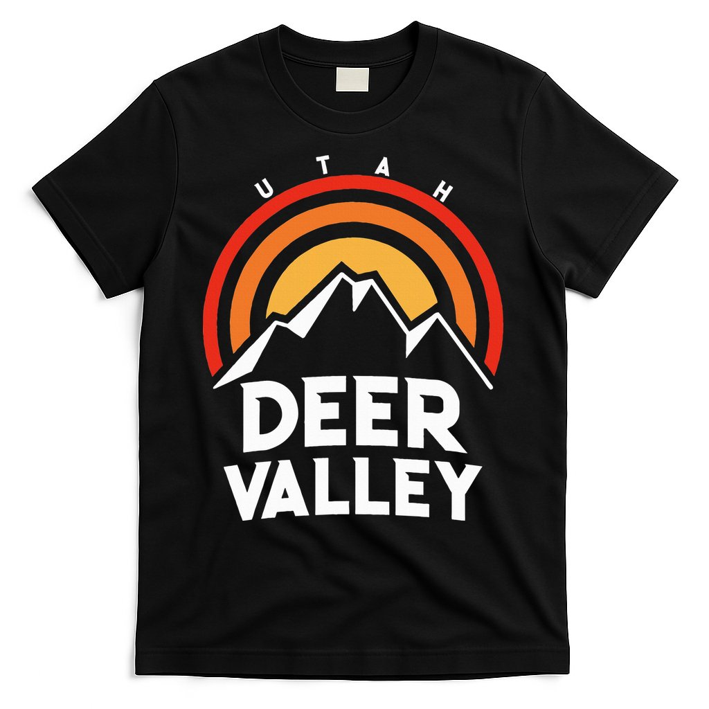 Deer Valley Utah Retro T-Shirt