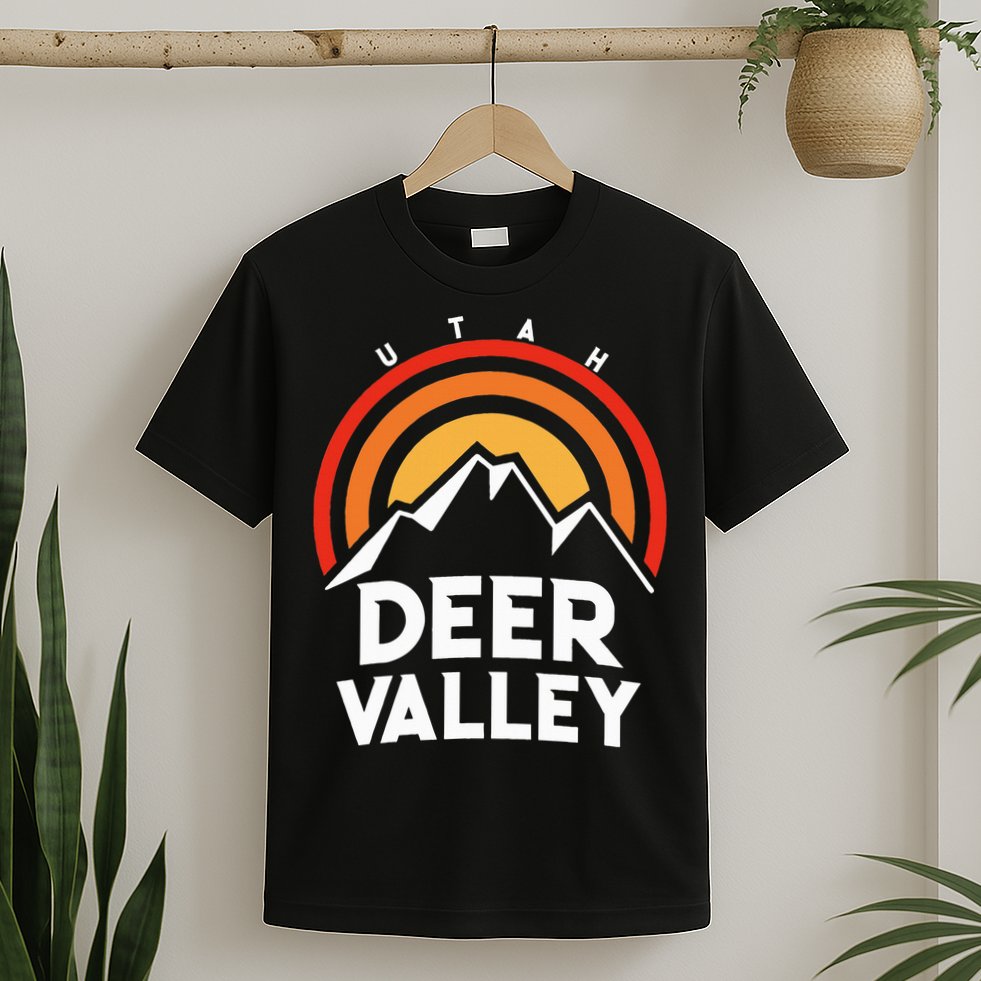 Deer Valley Utah Retro T-Shirt